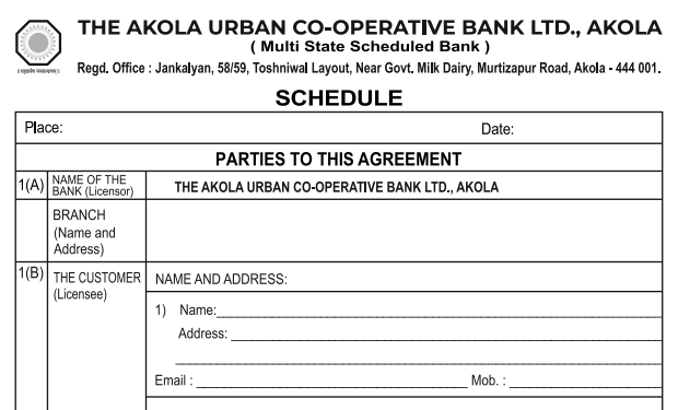 Saving Account Opening Form